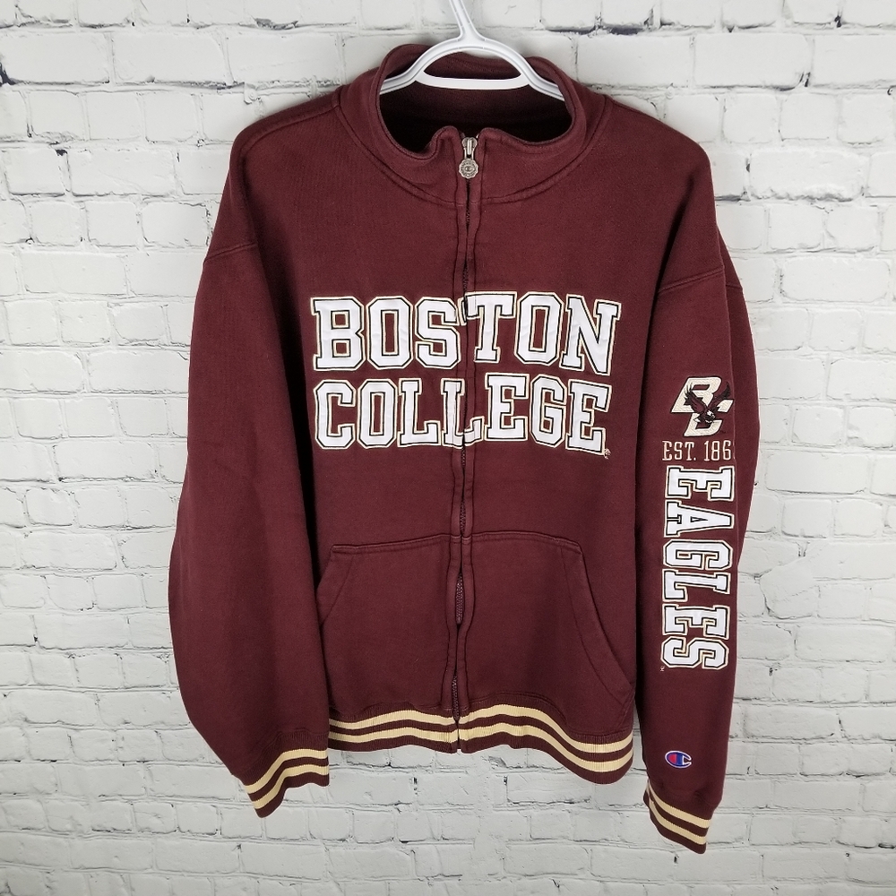 CHAMPION | Boston College Eagles full zip sweater